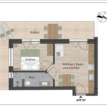 Andrea Caciel Apartment Brixen im Thale