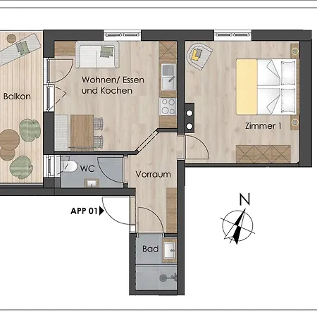 Andrea Caciel Apartment *